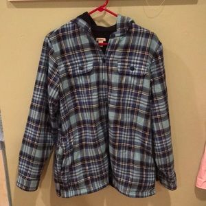 Llbean Fleece lines flannel